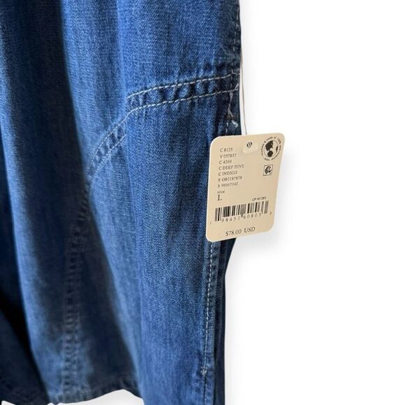 We The Free Freebird Shortalls L Romper - Picture 6 of 11